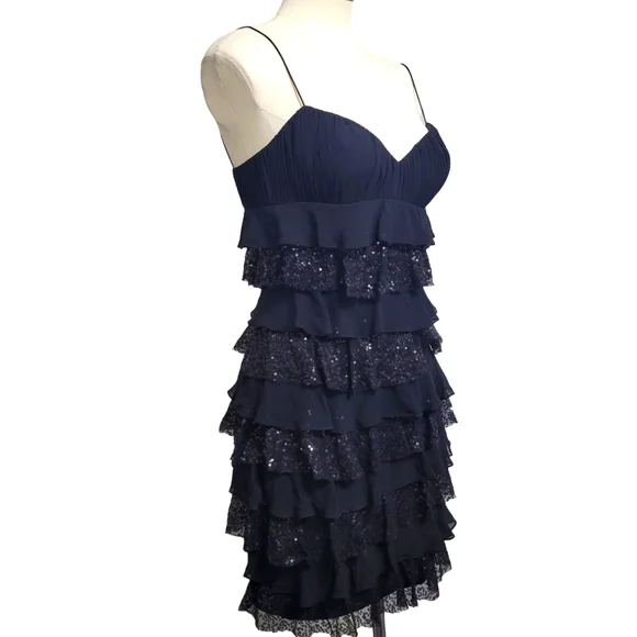 white christmas dresses Aidan Mattox Sleeveless Cocktail Sleeveless Dress, Orange / 14 main image 1